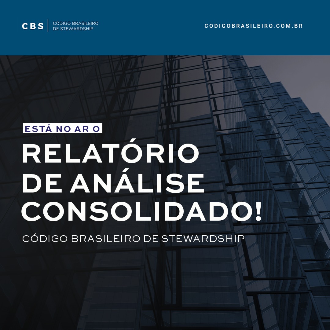 Amec e CFA Society divulgam relatório consolidado do Código Brasileiro de Stewardship