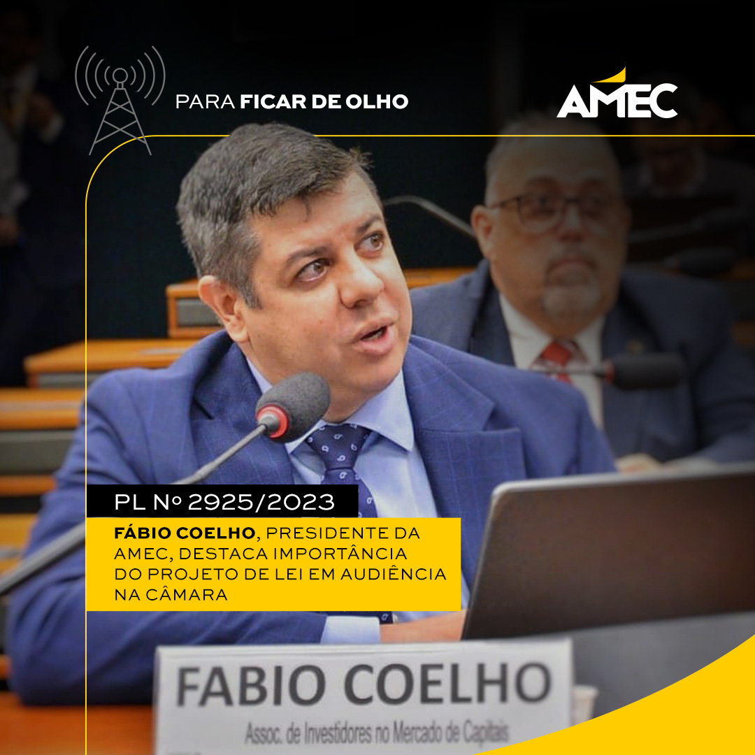 Presidente da Amec participa de discussão sobre o PL nº 2925/2023 na Câmara dos Deputados Presidente da Amec participa de discussão sobre o PL nº 2925/2023 na Câmara dos Deputados