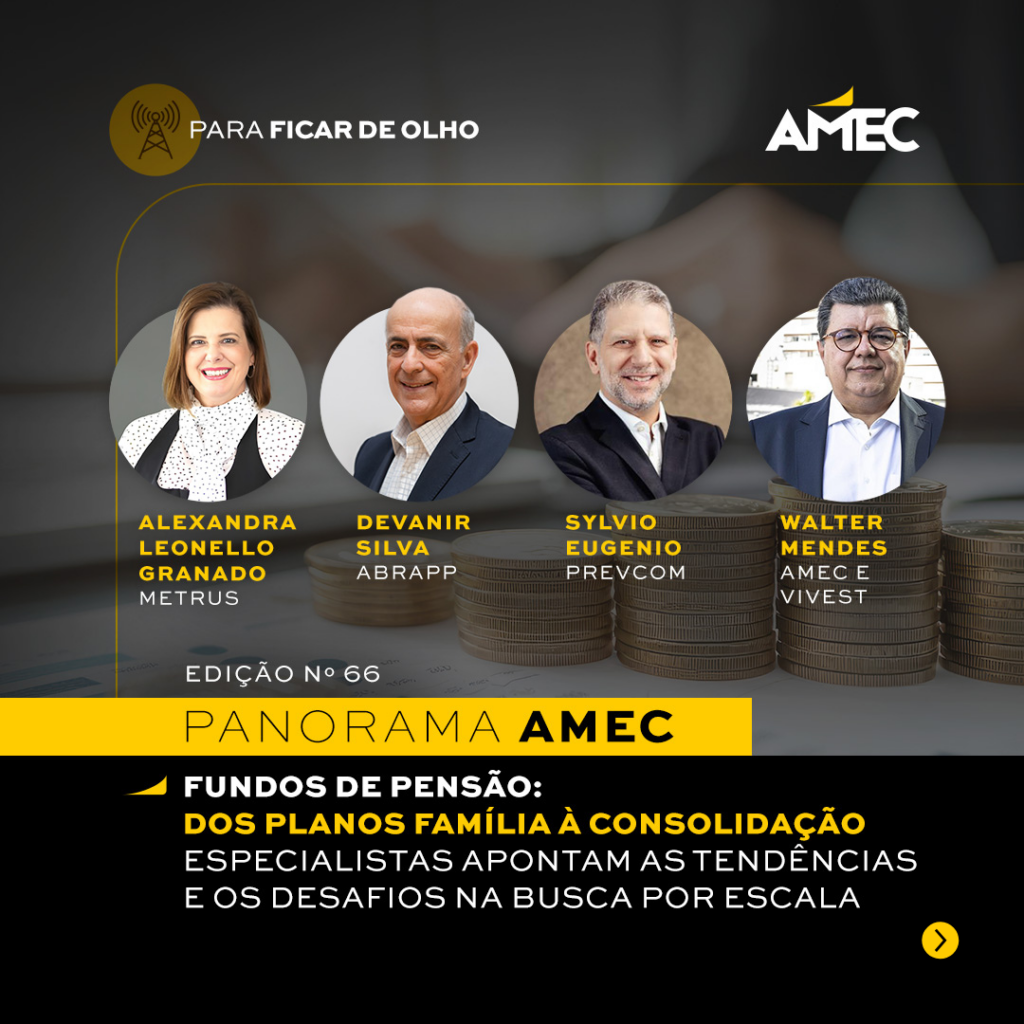 Amec analisa a tendência de consolidação na busca por escala na indústria de fundos de pensão