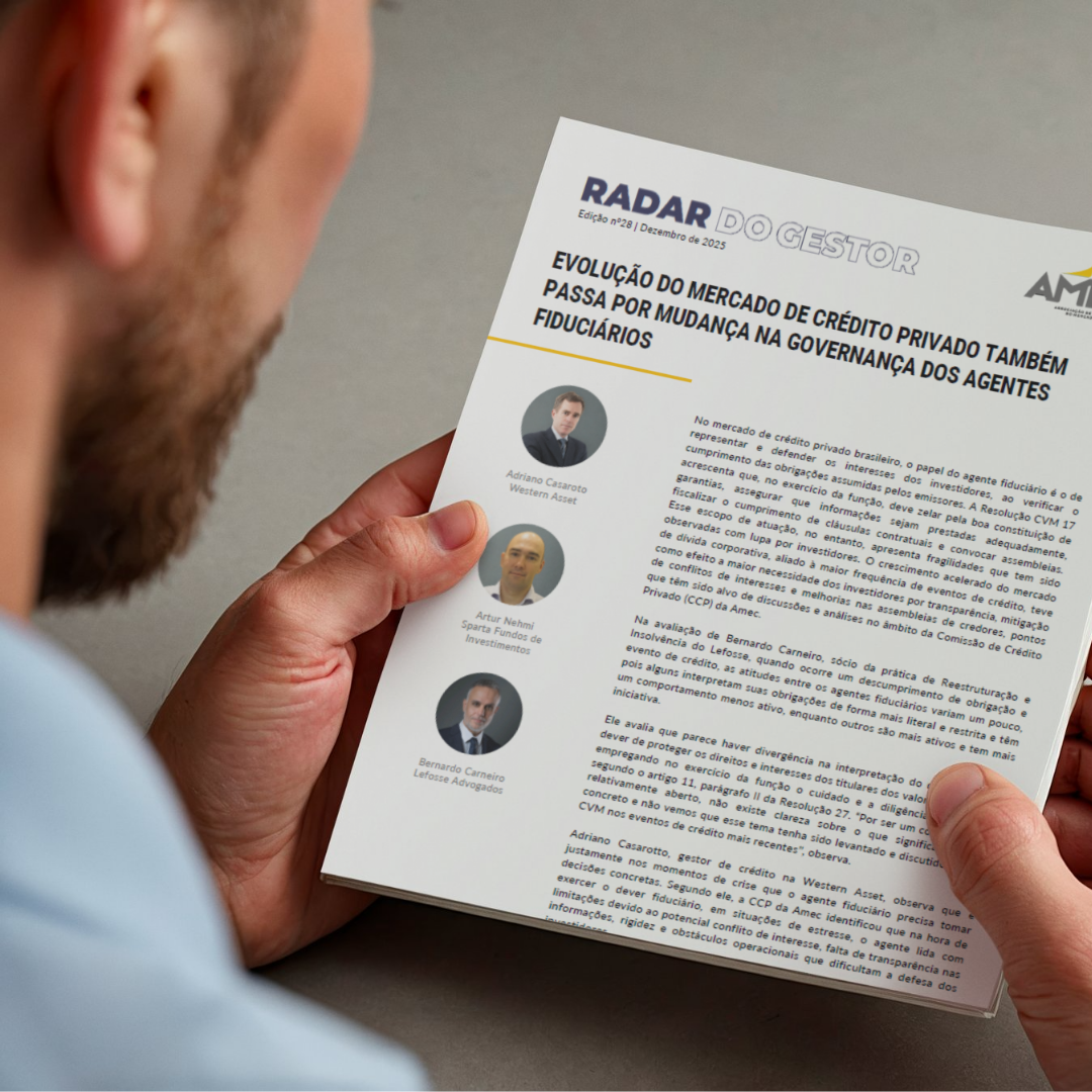 Radar do Gestor analisa gargalos na atuação de agentes fiduciários