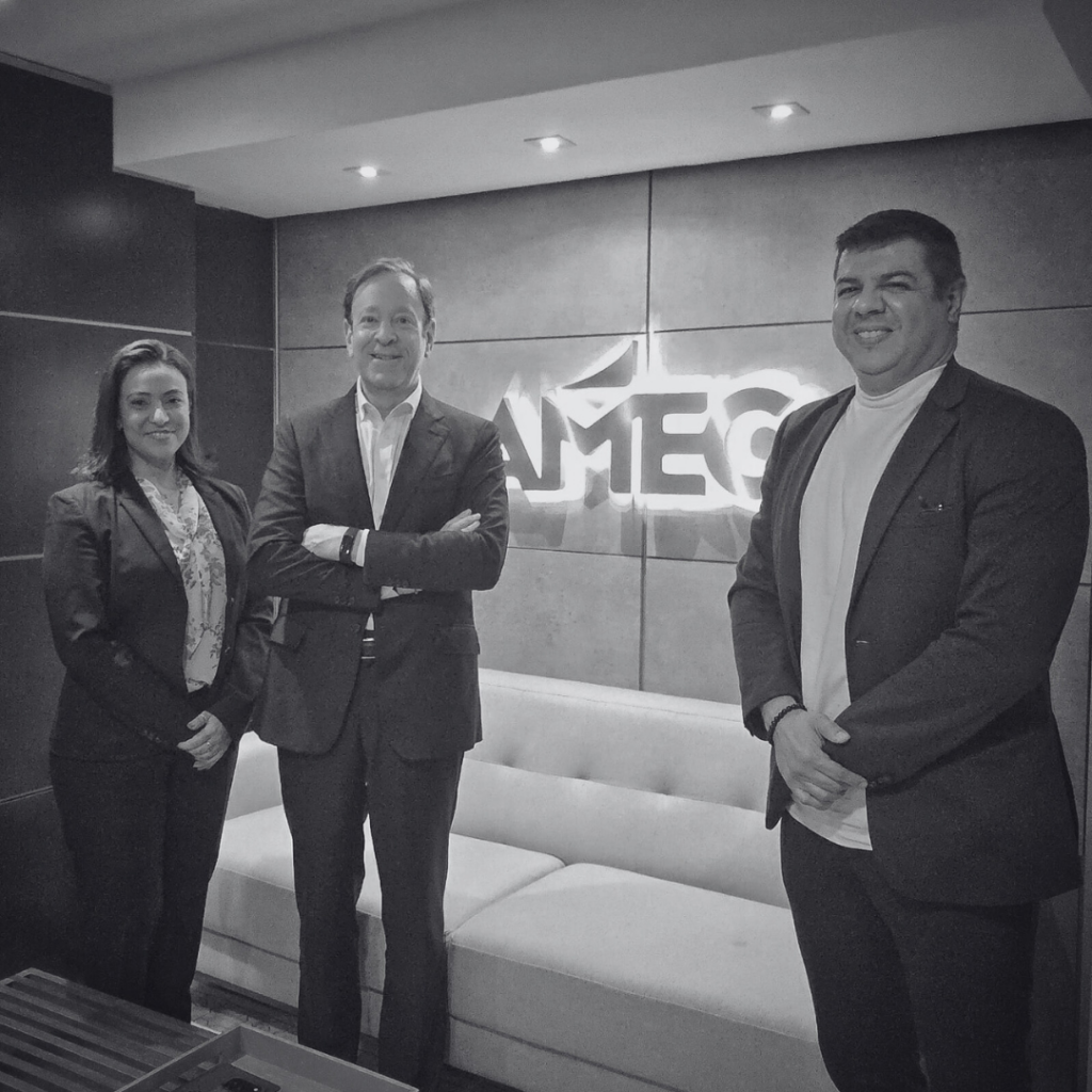 CEO e diretora da Sodali são recebidos pelo presidente da Amec em São Paulo