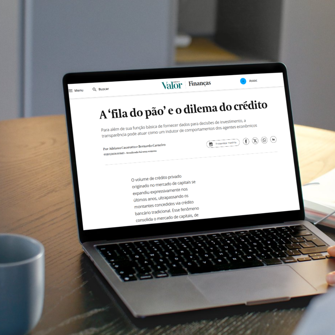 Artigo publicado no Valor destaca “Diagnóstico da Amec” como referência para enfrentar os desafios do crédito privado